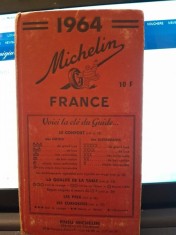 Michelin France 1964 guide foto