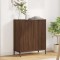 vidaXL Bufet Stejar brun 69.5 x 33 x 82 cm Lemn compozit