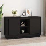 VidaXL Dulap, negru, 102x35x60 cm, lemn prelucrat