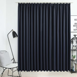 Gossi draperie opaca, antracit, 290 x 245 cm, cu carlige
