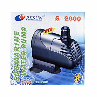 Pompă Resun S-2000, ce produce o &amp;icirc;nălțime a coloanei de apă de 200 cm, 30 W foto
