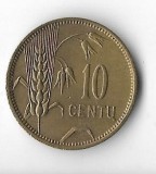 Moneda 10 centu 1925 - Lituania