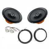 Pachet Difuzoare Auto Hertz Dieci DCX 165.3, 165mm, 120W, Ford Fiesta (JA8), Inele Adaptare + Conectori
