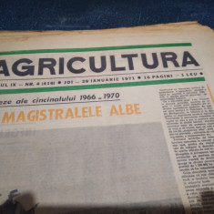 LOT 11 ZIARE AGRICULTURA 1970