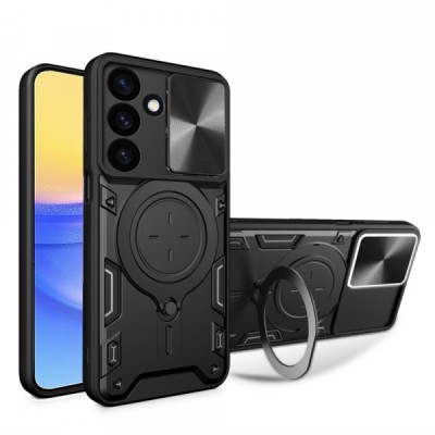 Husa pentru Samsung Galaxy A16 5G A166 / A16 4G A165, Techsuit, CamGuard Pro, Neagra foto
