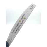 Pilă pentru unghii &quot;Nu-ți mai roade unghiile, le poți doar pili&quot; 100/ 100