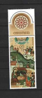 ROMANIA 2022 - CRACIUN 2022, VINIETA 1, MNH - LP 2395 foto