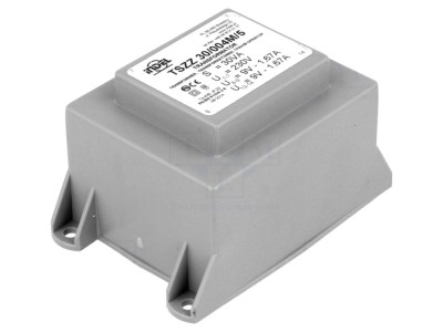 Transformator PCB &amp;icirc;ncapsulat 30VA 230V 9V foto