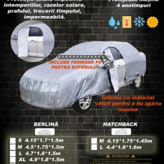 Prelata PREMIUM pentru HATCHBACK, marimea M - 4.15x1.75.x1.45m. ManiaCars