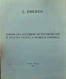 SEMNIFICATIA ALEGERILOR DIN DEC &#039;37 IN EVOL. POLIT. A NEAMULUI ROMANESC 1983 SUA