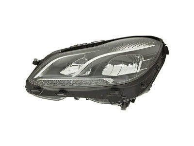 Far Mercedes Clasa E Sedan/Combi, 02.2013-, fata, Stanga, cu daytime running light; H7+LED+PSY24W; electric; fara LED controlling unit; cu motor, Depo foto