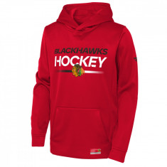 Chicago Blackhawks hanorac cu glugă pentru copii Authentic Pro Hoodie Po Hood - Dětské S (6 - 9 let)