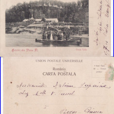 Salutari din Piatra Neamt -1899- Vedere de Peste Vale-clasica