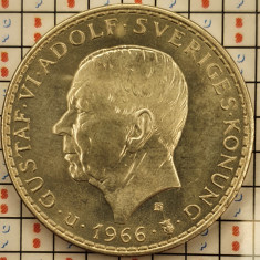 Suedia 5 coroane kronor 1966 argint - Constitutional Reform - km 839 - A005
