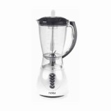 Blender de masa, putere 300W, capacitate 1.5L, 3 viteze, functie pulss, alb FLORIA / ZLN 3081