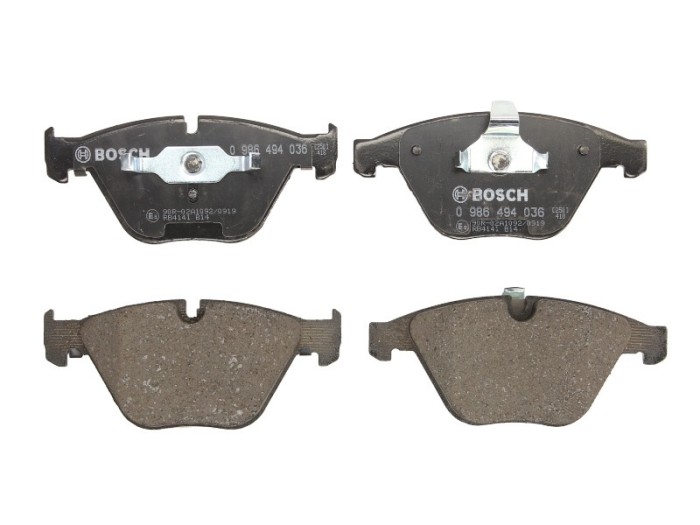 Set placute frana,frana disc BMW Seria 7 (E65, E66, E67) (2001 - 2009) BOSCH 0 986 495 082