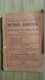 Metrica generala si matematica agricola- Gomoescu Ioan