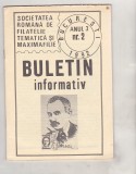 Bnk fil Soc. romana de filatelie tematica si maximafilie - buletin info 2/1992