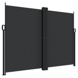 Cumpara ieftin Copertina laterala retractabila, negru, 180x1200 cm