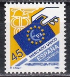 Spania 1992 - Piața unică europeană, MNH