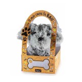 Figurina Catelus plus multicolor in cutie cadou IU cm 15 x 18 x 19 H