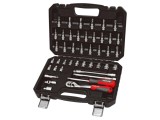 Set chei tubulare 6-puncte PROLINE 43 piese o&Aring;&pound;el crom-vanadium 1/4