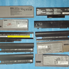 lot 10 baterii laptop - diverse modele - 100 de lei toate -