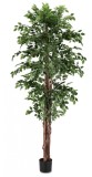 Cumpara ieftin Planta artificiala in ghiveci 2480 frunze 90x210 cm
