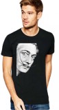 Cumpara ieftin Tricou barbati negru - Dali - Portret - XL