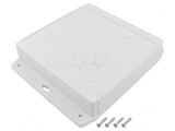 Carcasă Universală cu Lame de Fixare 180x181x40 mm