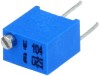 Semireglabil multi 10k vert 0.25W