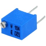 Semireglabil multi 10k vert 0.25W