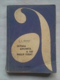 (C427) E.C. BENTLEY - ULTIMA ANCHETA A LUI PHILIP TRENT