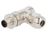 Mufă M12 5 PIN tată cablu IP67 60V 4A, TE Connectivity