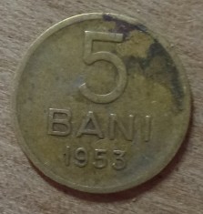 MNDRO10 moneda RPR Romania 5 bani 1953