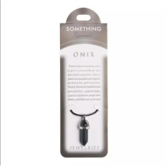 Lant Piatra Semipretioasa - Pandantiv hexagonal Onix