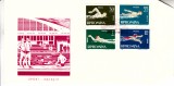 C12 - FDC Romania - Natatie - LP561 - 1963