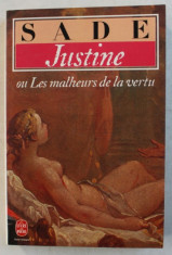 JUSTINE OU LES MALHEURS DE LA VERTU par D. A. F. DE SADE , 1992 foto