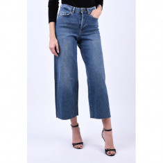 Blugi Evazati Noisy May Sera Wide Ankle Medium Blue Denim foto