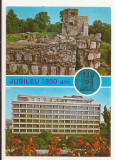 Carte Postala veche Romania - Turnu Severin-Ruinele cetatii , Circulata 1972