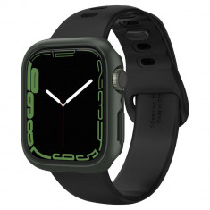 Husa Spigen Thin Fit pentru Apple Watch 7/8/9 (45 mm) Verde Militar