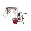 Aparat de muls oi si capre EMT, 4 posturi, tanc vacuum 16L, 0.75CP, 40 oi/capre/h, 230V