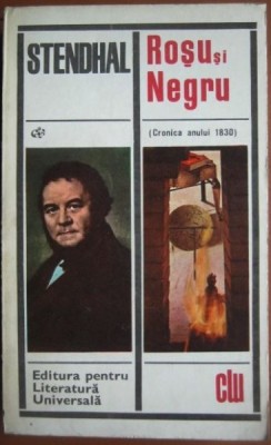 Stendhal - Rosu si Negru foto