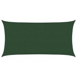 Cumpara ieftin Panza parasolar, verde inchis, 3x6 m, 160 g/m&sup2;, HDPE