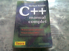 C++ MANUAL COMPLET - HERBERT SCHILDT foto