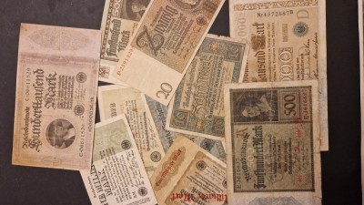 Set 10 bancnote Reichmark foto