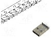 Conector USB A, versiune USB 2.0, orizontala, MOLEX - 48037-2100