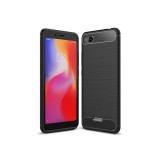 Husa TPU OEM Carbon pentru Motorola Moto G7 Power, Neagra