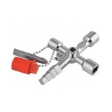 Cheie universala multifunctionala 10 in 1 cu profil in cruce pentru panouri electrice si dulapuri tehnice, Verke