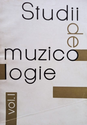 Studii de muzicologie, vol. I (1965) foto